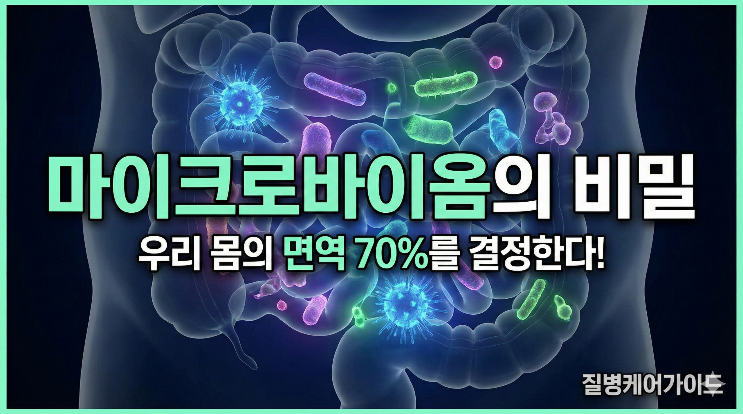 마이크로바이옴 장내 미생물 생태계 가이드